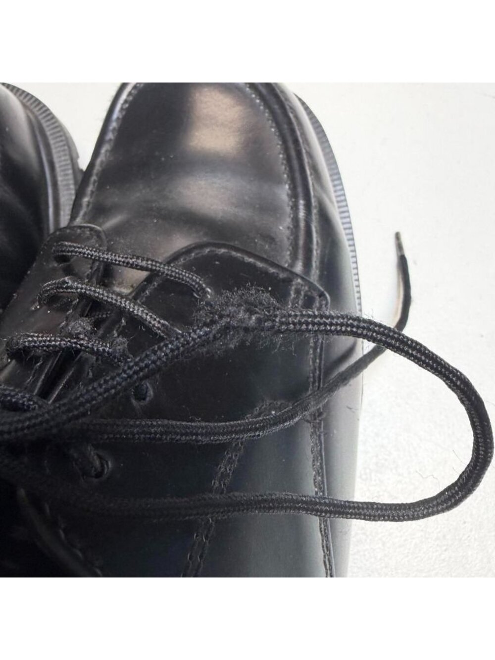 Vintage 90's Dr. Martens 8782 Chunky Oxford Shoes Women's 6 Grunge Goth England - Picture 6 of 8
